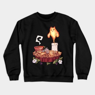 Fantasy Cottagecore - Fire Pie Crewneck Sweatshirt